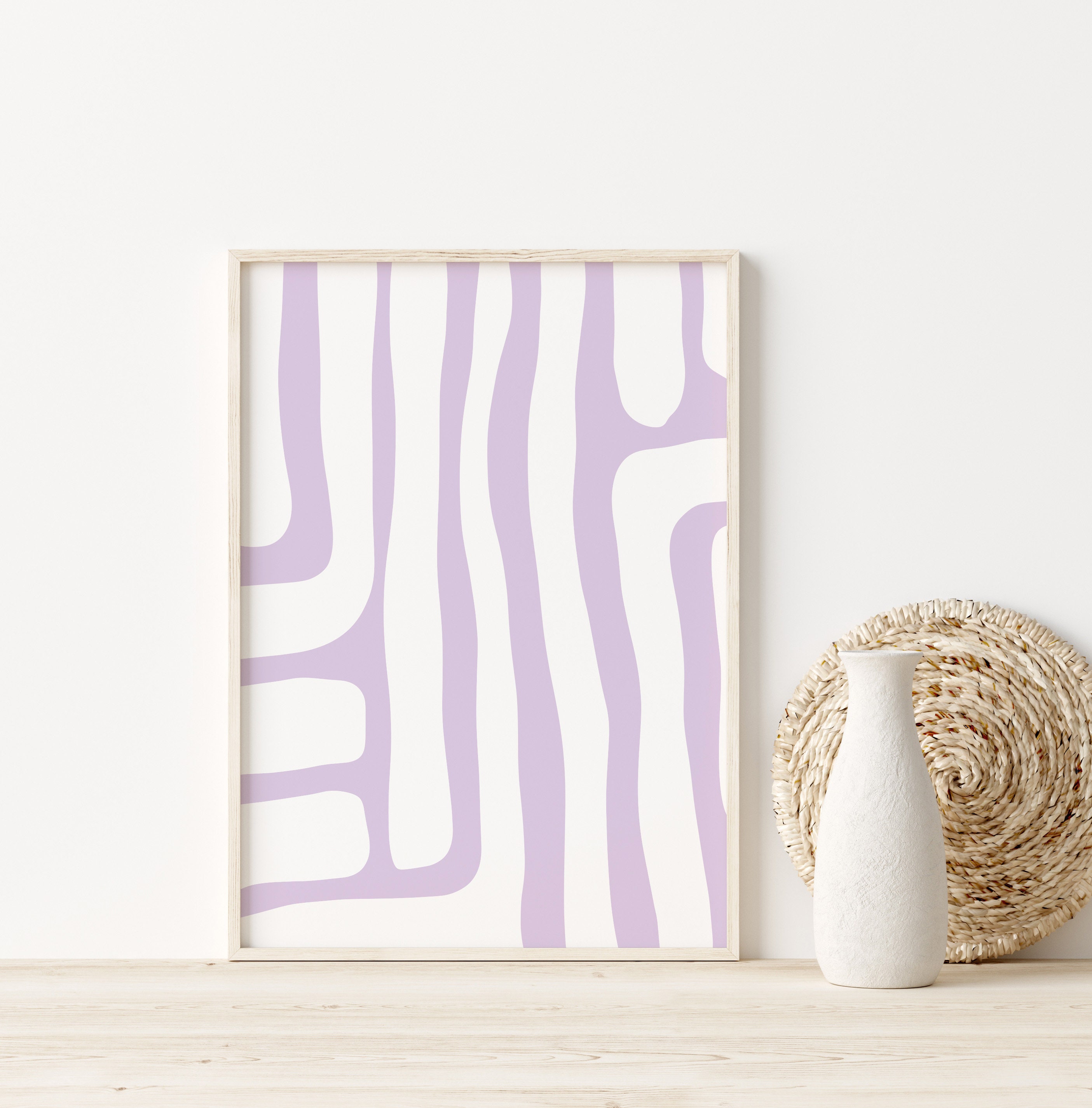 Lilac Gallery Wall Set // Lilac Wall Art Set of 3 Lilac - Etsy