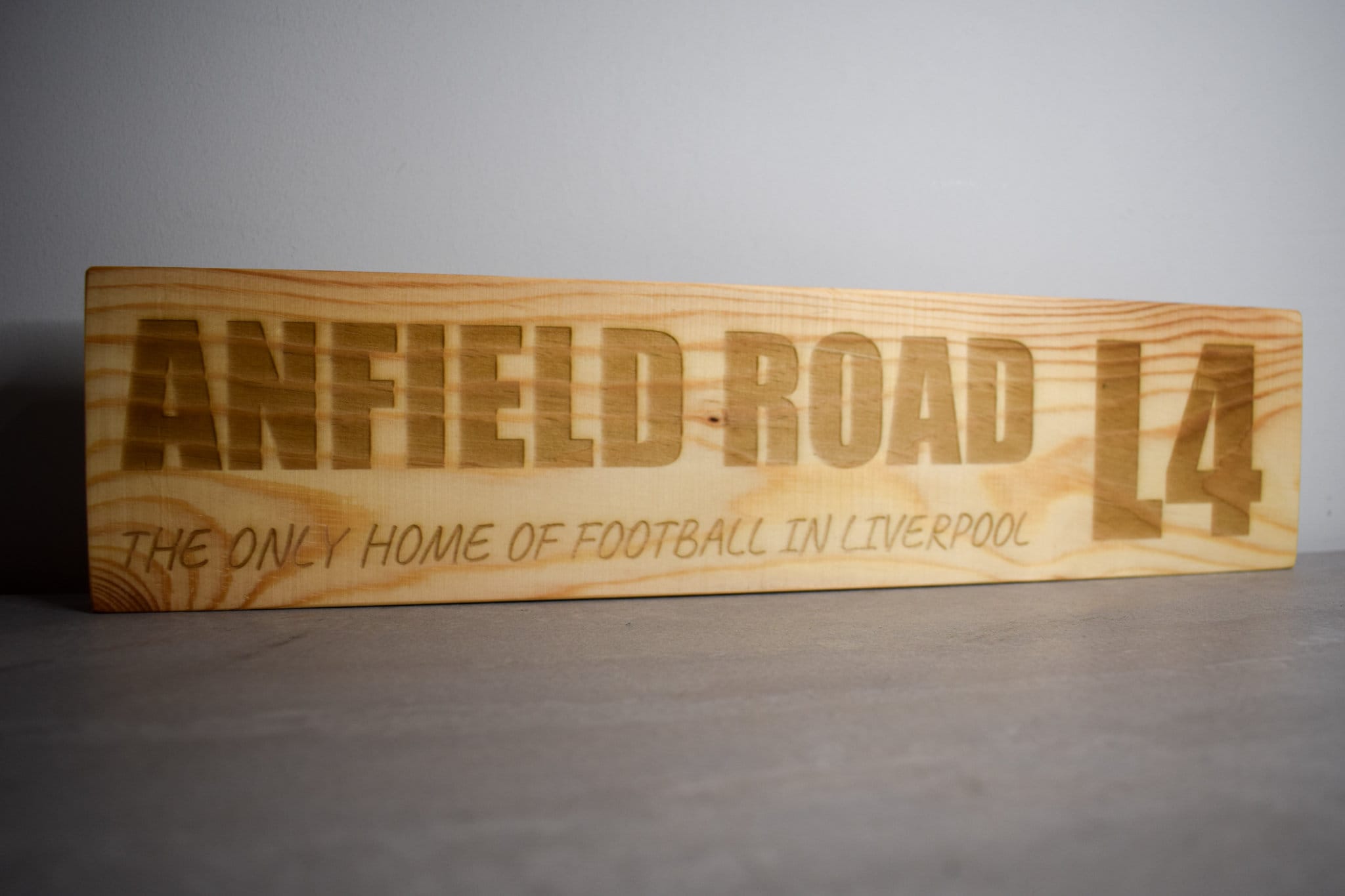Liverpool Anfield Road Wooden Sign - Etsy