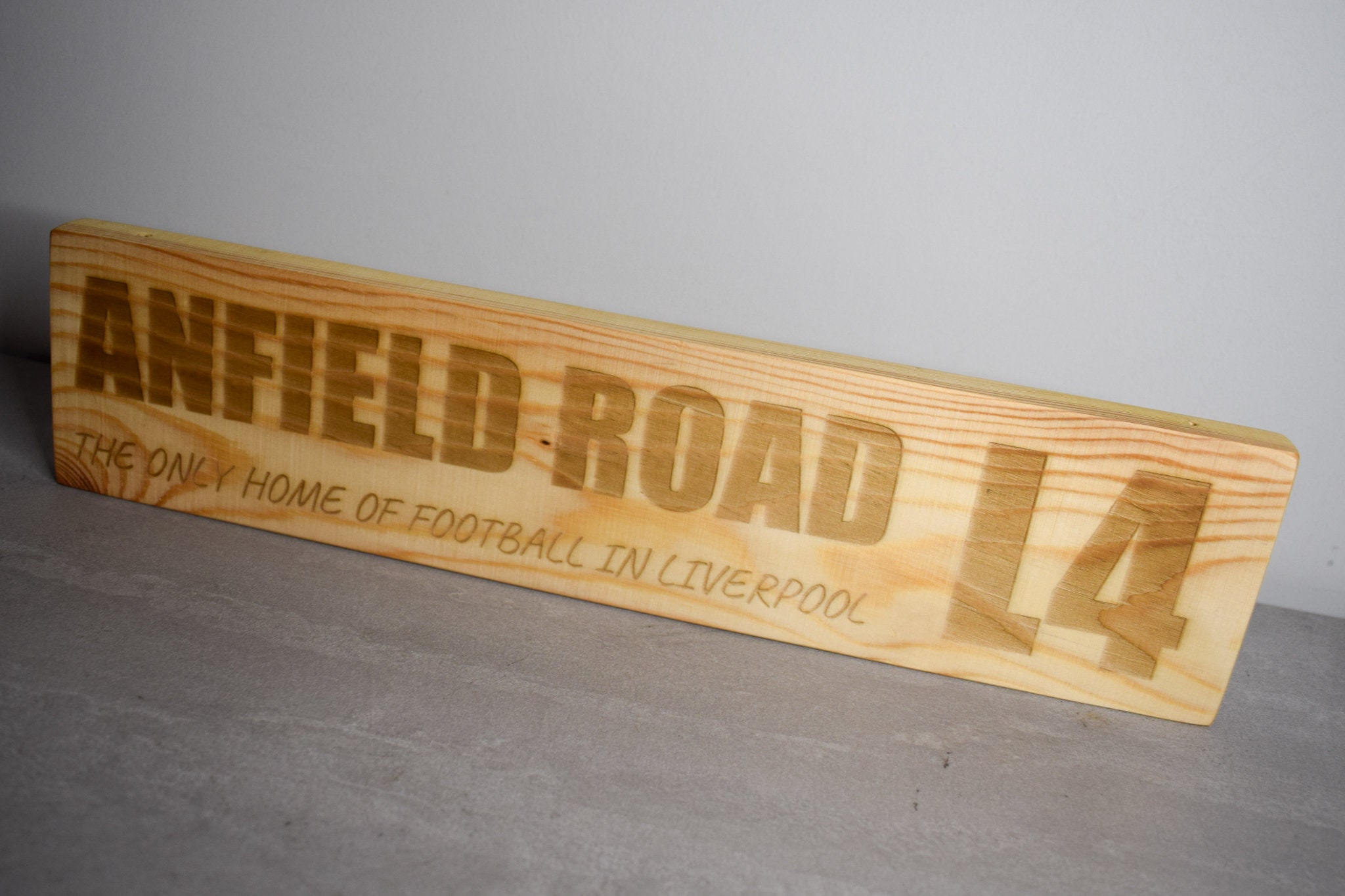 Liverpool Anfield Road Wooden Sign - Etsy