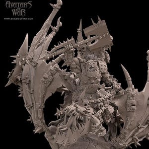 Senhor da guerra orc de ferro em wyvern, Avatares da Guerra