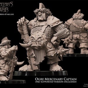 Ogre Mercenary Captain, Avatars of War