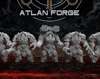 Hades Thanatoi, Forja de Atlan