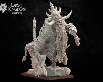 Hurgroth, Bul-Thaur Hero, Lost Kingdom Miniatures