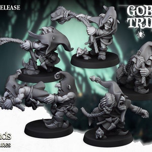 Swamp Goblin Stonethrowers, Highland Miniatures
