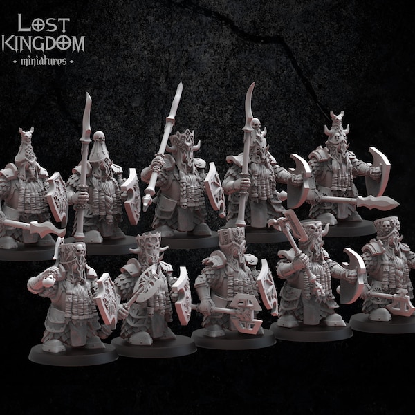 Big Hats Elite Guard, Lost Kingdom Miniatures