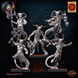 Mirmidones, Miniaturas del Reino Perdido