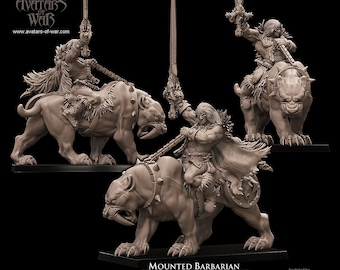 Mounted Barbarian, Avatars of War