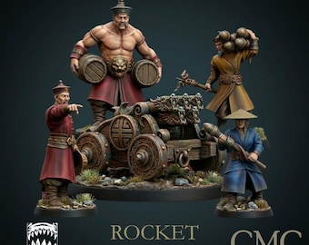Batteria a razzo, The Beholder Miniatures