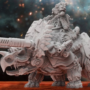 Cybernetic Triceratops, Atlan Forge