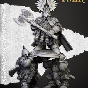 Dwarf King, Highland Miniatures