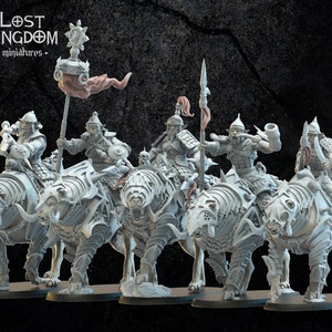 Mongobbo Spearmen Knights, Lost Kingdom Miniatures