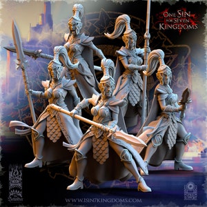 Silvermoor Elves Sisterhood, The Beholder Miniatures