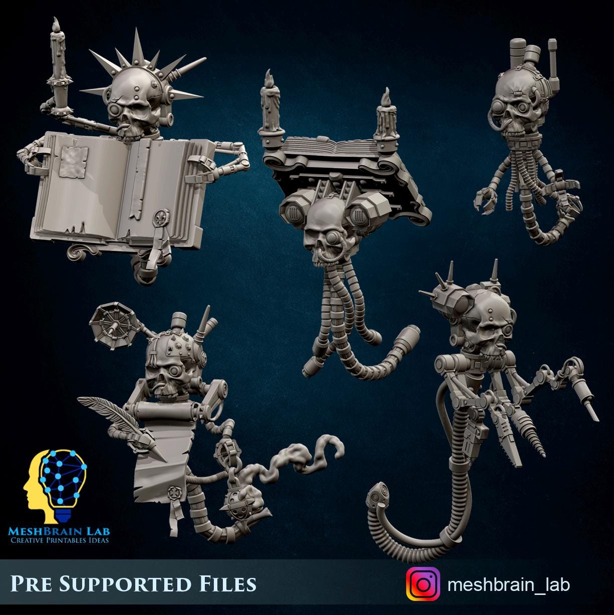 Skulls, Meshbrain Lab - Etsy