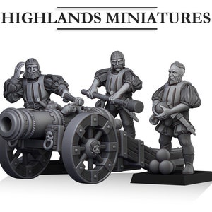 Sunland Great Cannon, Highland Miniatures