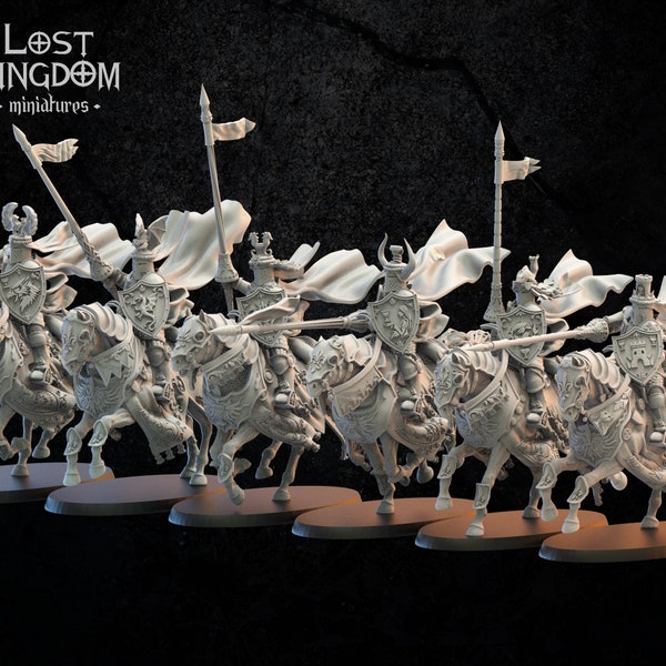 Calix Knights, Verlorenes Königreich Miniaturen