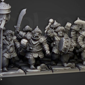 Khazarian Warriors, Highland Miniatures