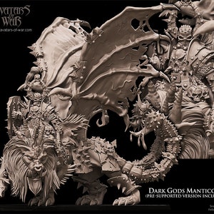 Chaos Lord on Manticore, Avatars of War