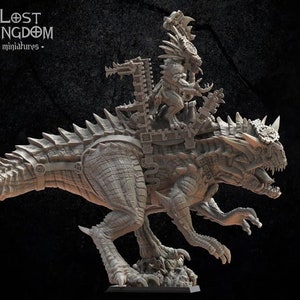 Hueitechtcatl, Carnosaur, Lost Kingdom Miniatures