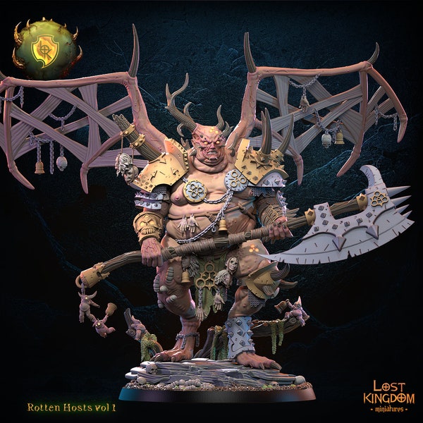 N'Elkor, Rotten Daemon Prince , Lost Kingdom Miniatures