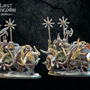 Magmhôrin chariots, Lost Kingdom Miniatures