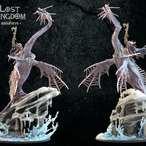 Alucard on Zombie Sea Dragon, Lost Kingdom Miniatures