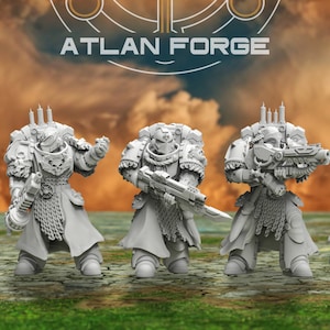 Knights Templar Sergeants, Atlan Forge