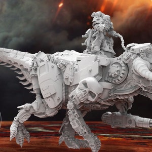 Cybernetic T-Rex, Atlan Forge