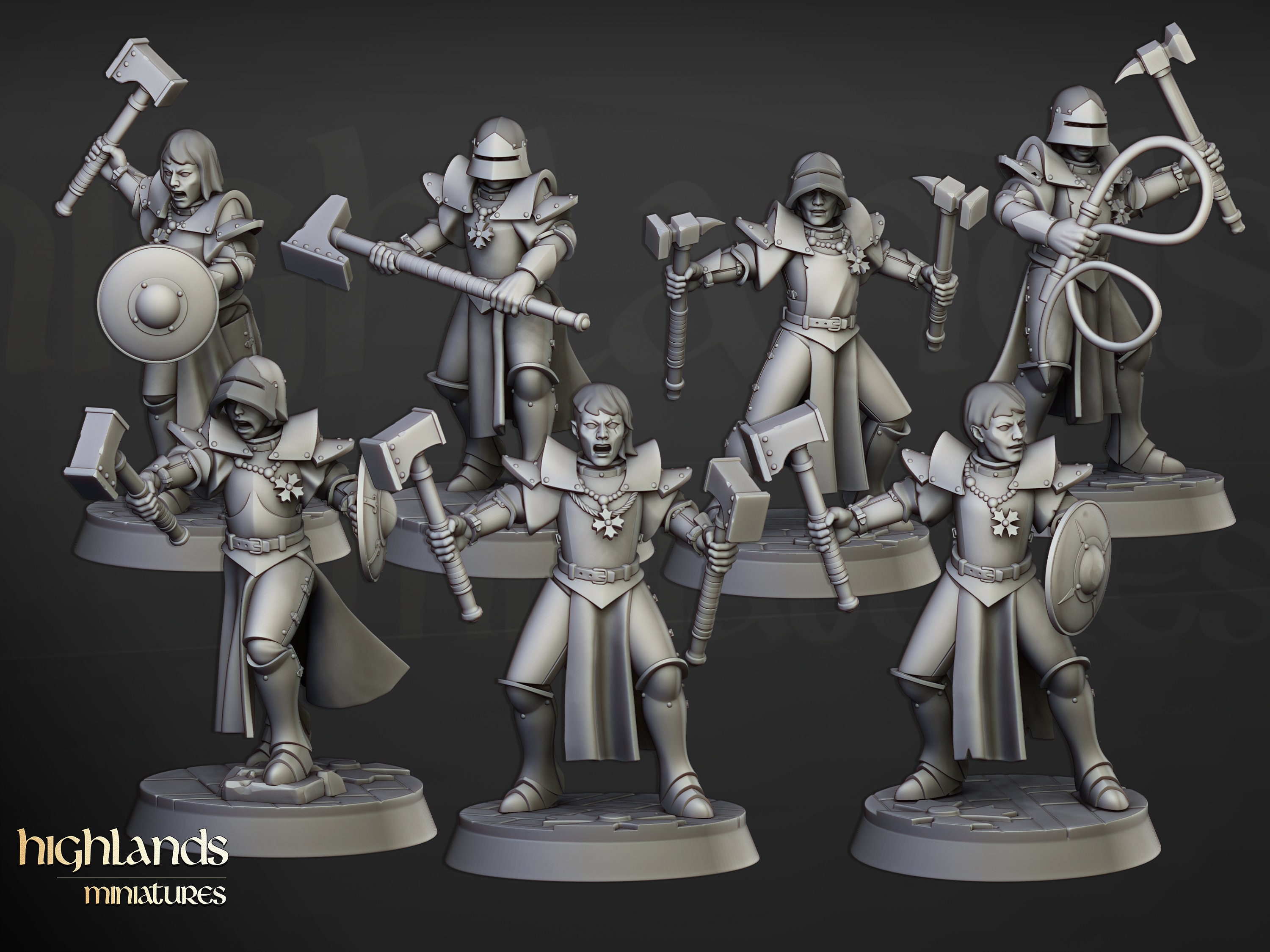 Sisters Of Sigmar Matriarch - Figurine Mordheim Games Workshop, Warhammer, Métal