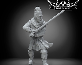 Mystische galaktische Kriegerin, Schwarzes Rest