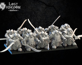 Elite Guard With Swords, Lost Kingdom Miniatures