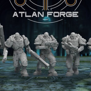 Knights Templar Initiates, Atlan Forge