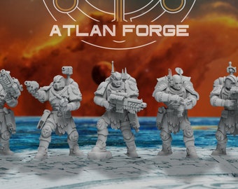 Cripteia minoica, Forja de Atlan