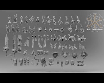 Wai Toa (Shark Knights) - Accessories, Atlan Forge