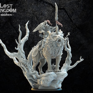 Gonghis Khan, Lord Commander On Nian, Lost Kingdom Miniatures