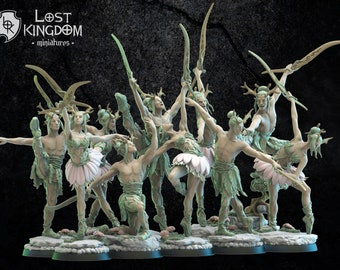 Bareetachi Dancers, Lost Kingdom Miniatures
