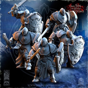 Stormwolves Warriors, The Beholder Miniatures