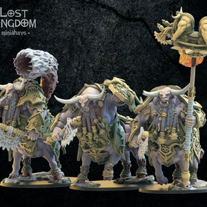 Anointed Bul-Thaurs, Lost Kingdom Miniatures