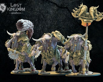 Anointed Bul-Thaurs, Lost Kingdom Miniatures
