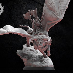 Dainn Longbeard Auf Taurus, Lost Kingdom Miniatures