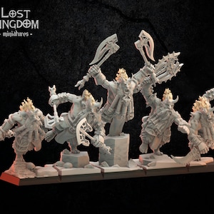 Berserker Unit, Lost Kingdom Miniatures