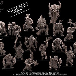 Savage Orcs, Avatars of War