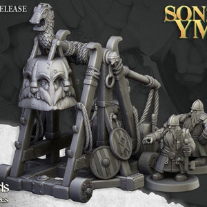 Dwarf Catapult, Highland Miniatures