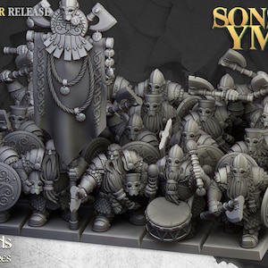 Dwarf Huscar, Highland Miniatures