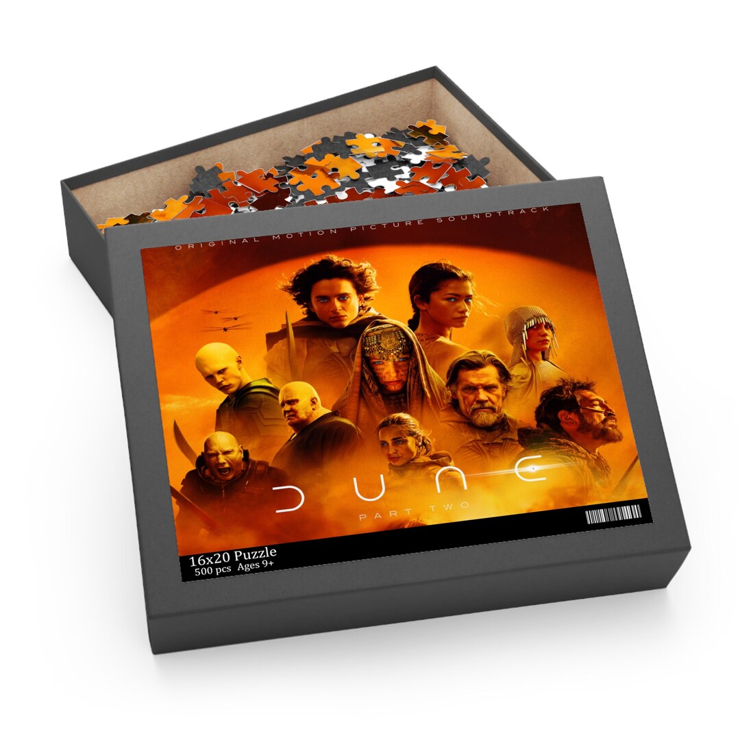Dune Part Two Jigsaw Puzzle Game Movie Themed Puzzle Pieces