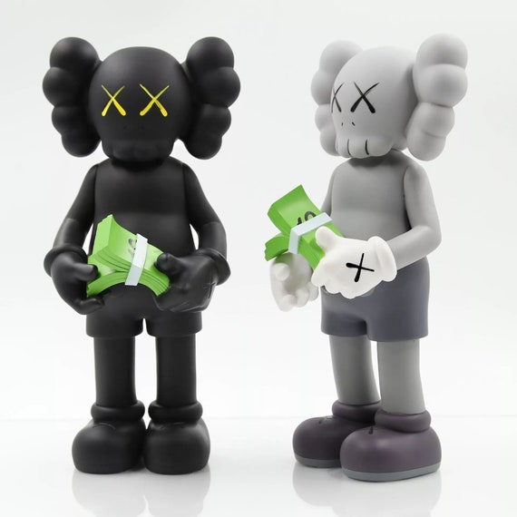 Kaws Figures Bearbrick Money Counting/sitting 400/28 Cm Etsy