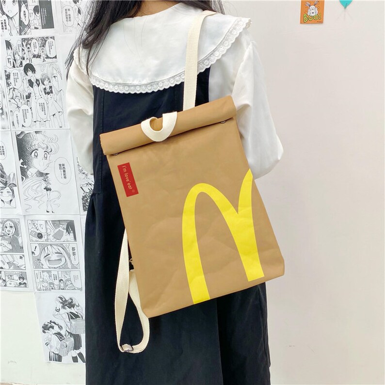 Bag Mcdonalds Backpack Mcdonalds Backpack Mc Etsy