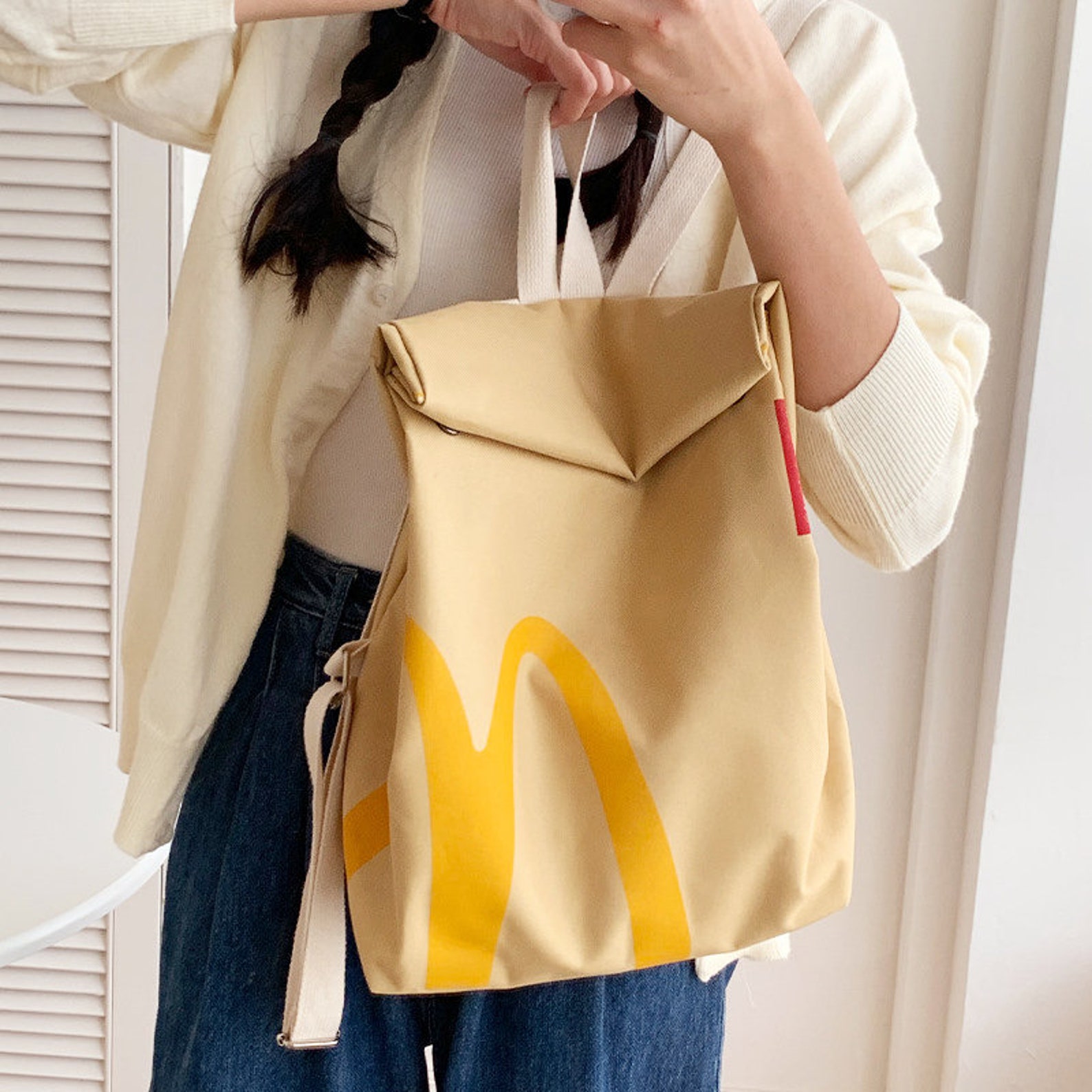 Backpack Mc Donalds Backpacks Mcdonald Bags Etsy