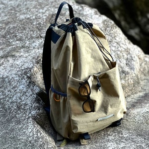 Jonny Ruzzo — Shop — Handmade Canvas Backpack - Sketchbook Pattern