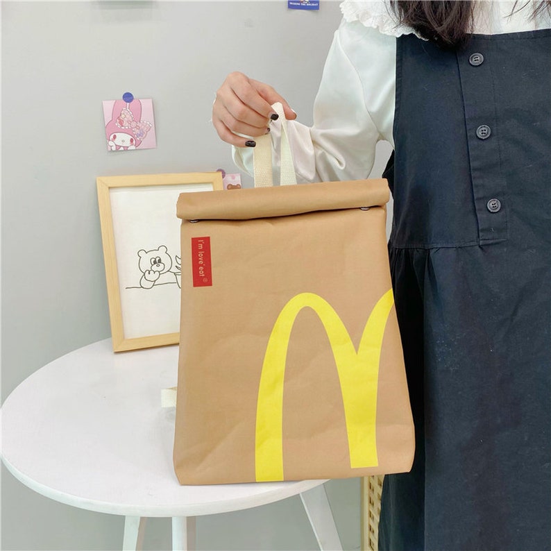 Bag Mcdonalds Backpack Mcdonalds Backpack Mc Etsy