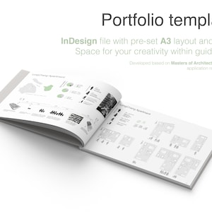 Architekturdesign Portfolio Vorlage - Minimalistisch